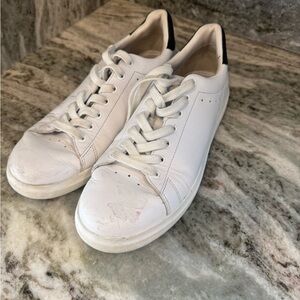White Leather Sneakers